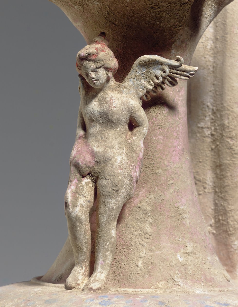 Detail (Canosan polychrome pottery oinochoe, Apulia, c. early 3rd century BC) by Unbekannt