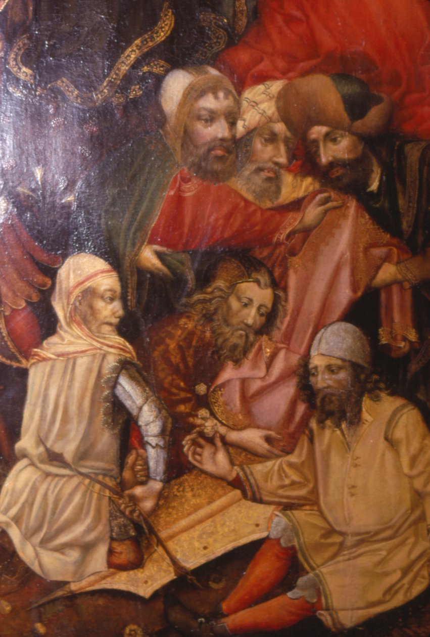 Crucifixion (detail), Frankfurt, West Germany, 1430 by Unbekannt