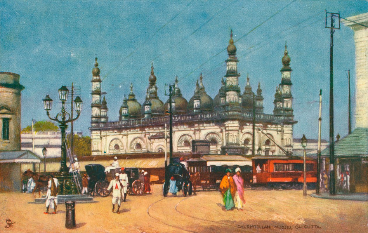 Dhurmtollah Musjid, Calcutta, c1902 by Unbekannt