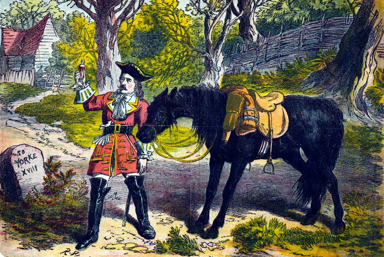 Dick Turpin, English robber and highwayman by Unbekannt