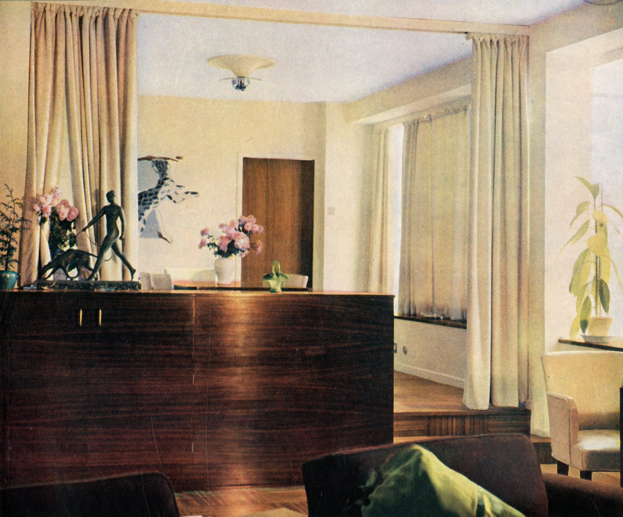 Dining-Alcove in Living-Room at Sun House, Hampstead, London by Unbekannt