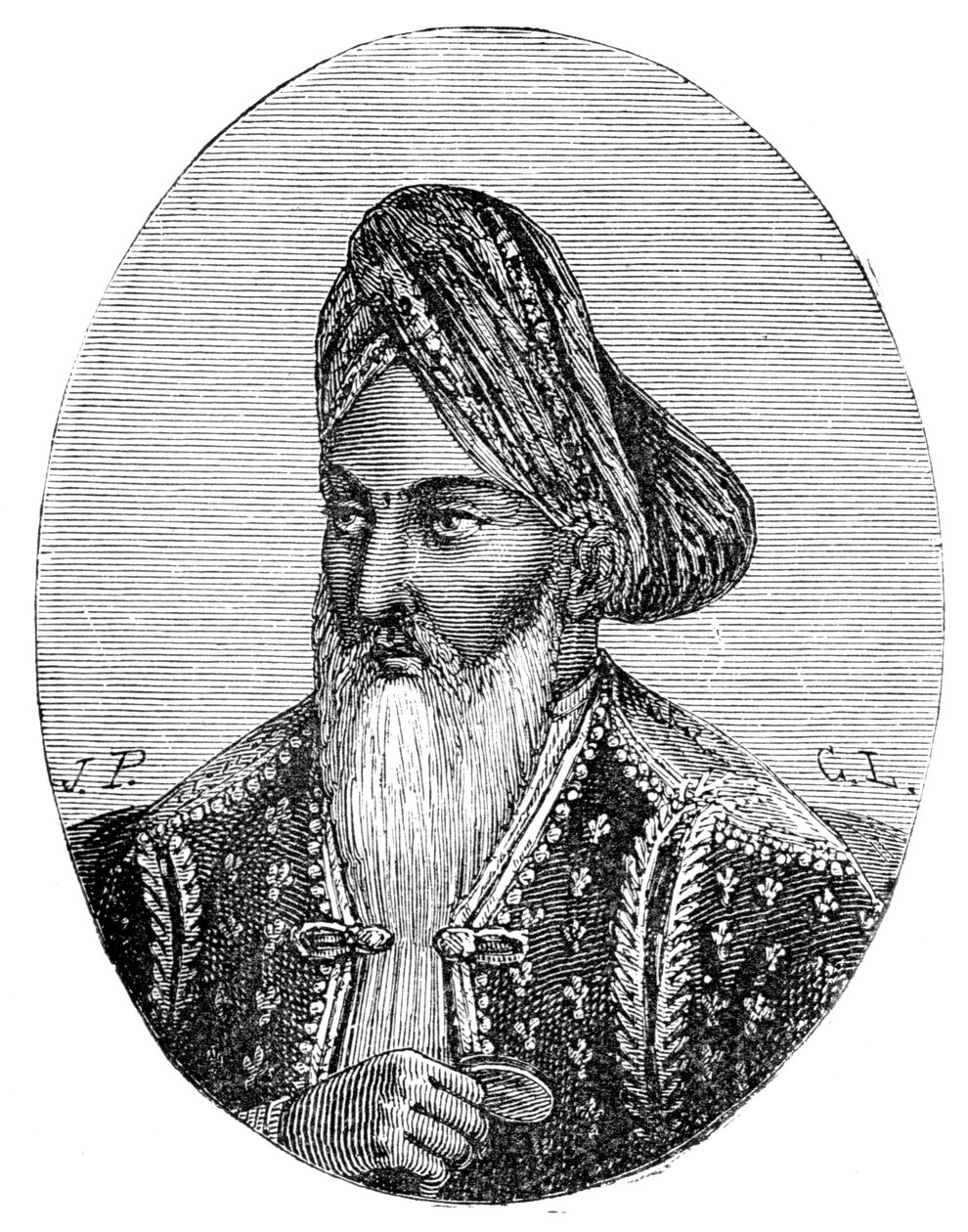 Dost Mahommed Khan, Ruler of Afghanistan by Unbekannt