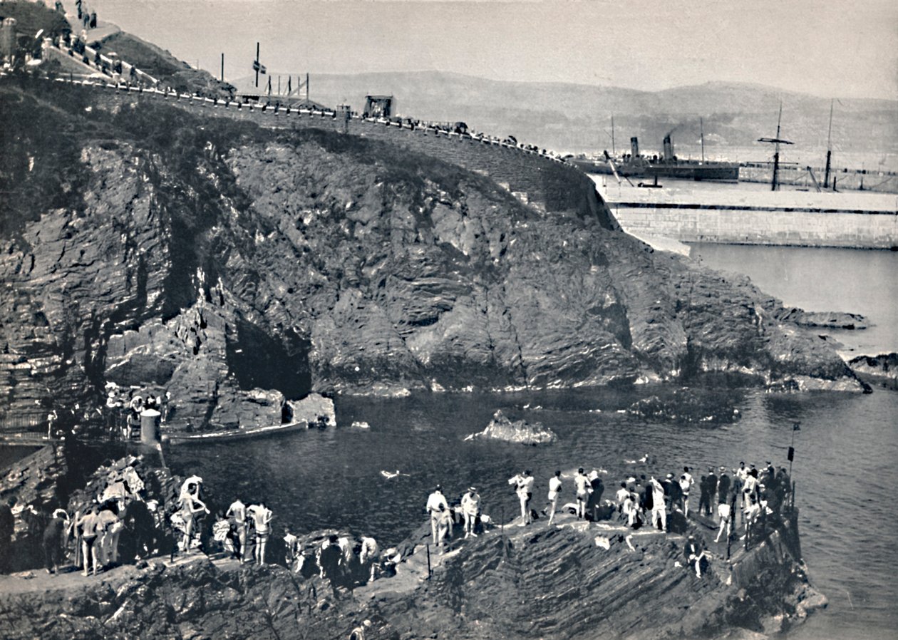 Douglas - The Bathing-Place at Port Skillion by Unbekannt