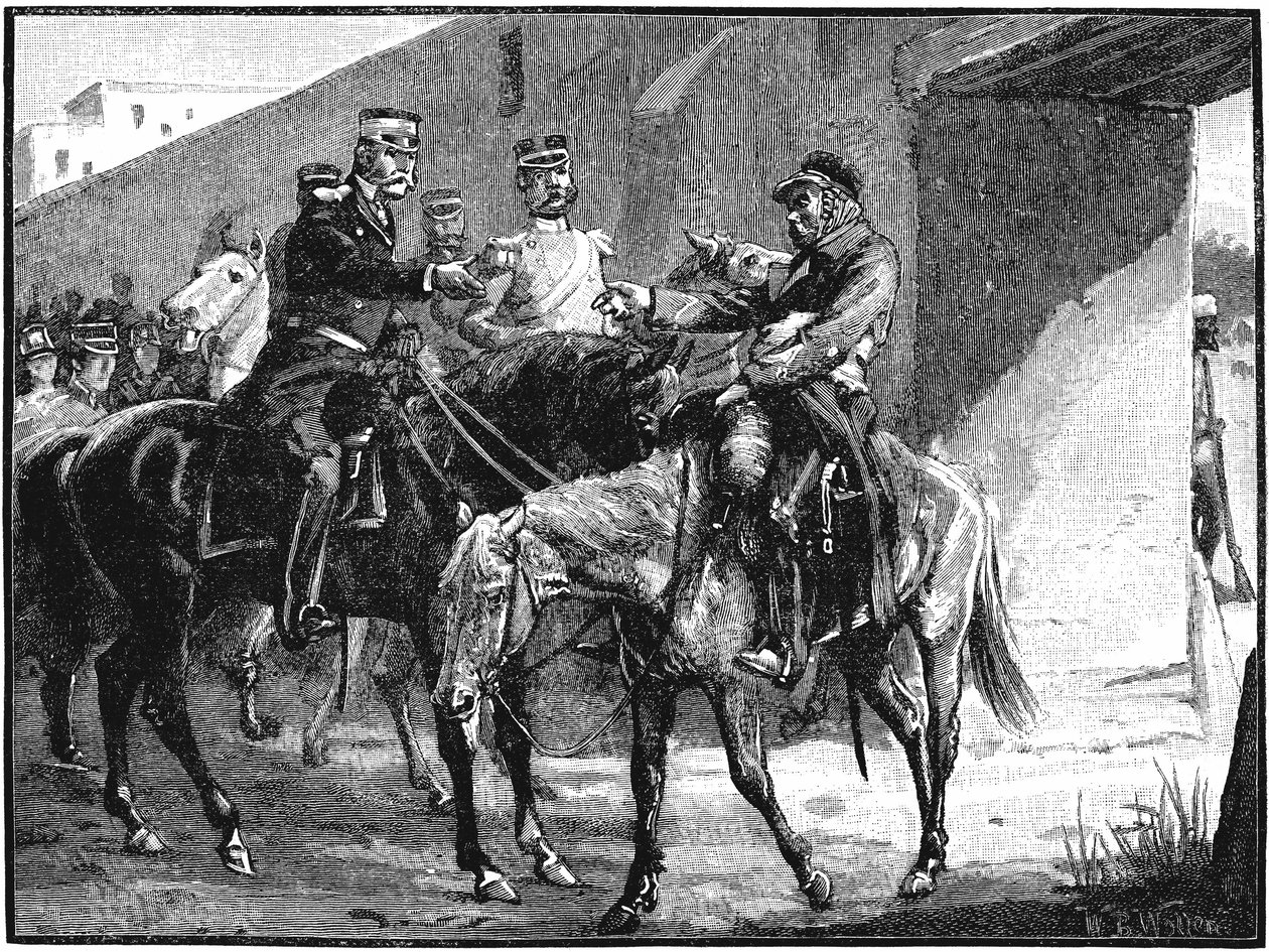 Dr. Brydon Arriving at Jelalabad with News of British Deaths, First Anglo-Afghan War, 1842 by Unbekannt