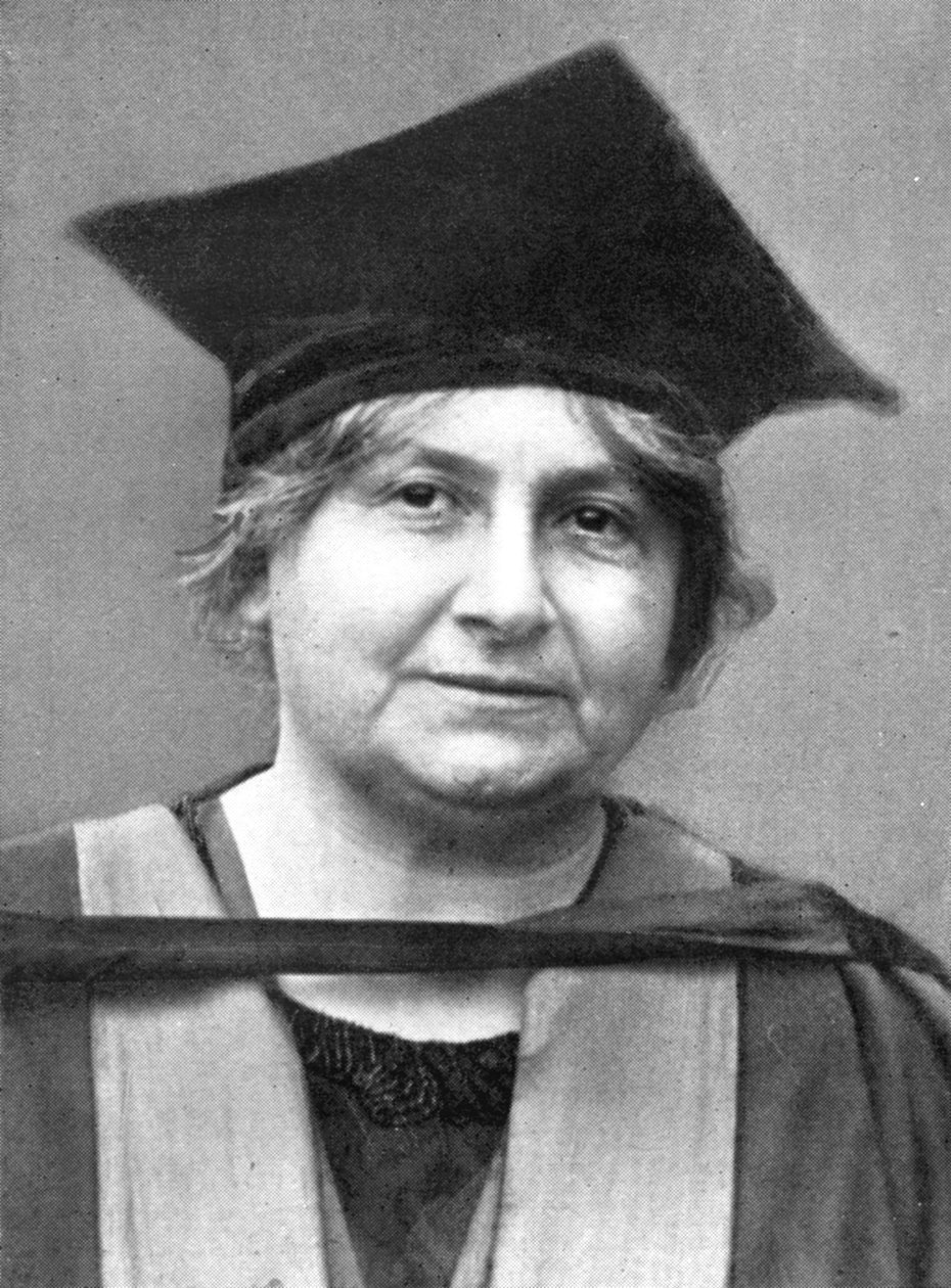 Dr Maria Montessori, Italian Philosopher by Unbekannt