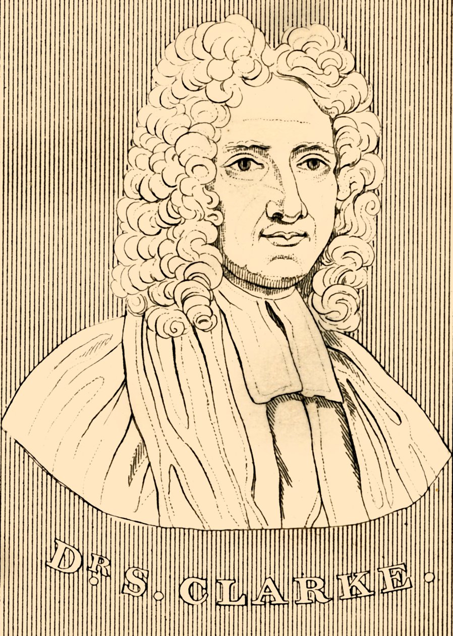 Dr. S. Clarke, 1675-1729 by Unbekannt