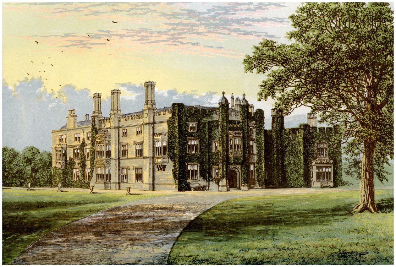 Drakelowe Hall, Derbyshire, home of Baronet Gresley by Unbekannt