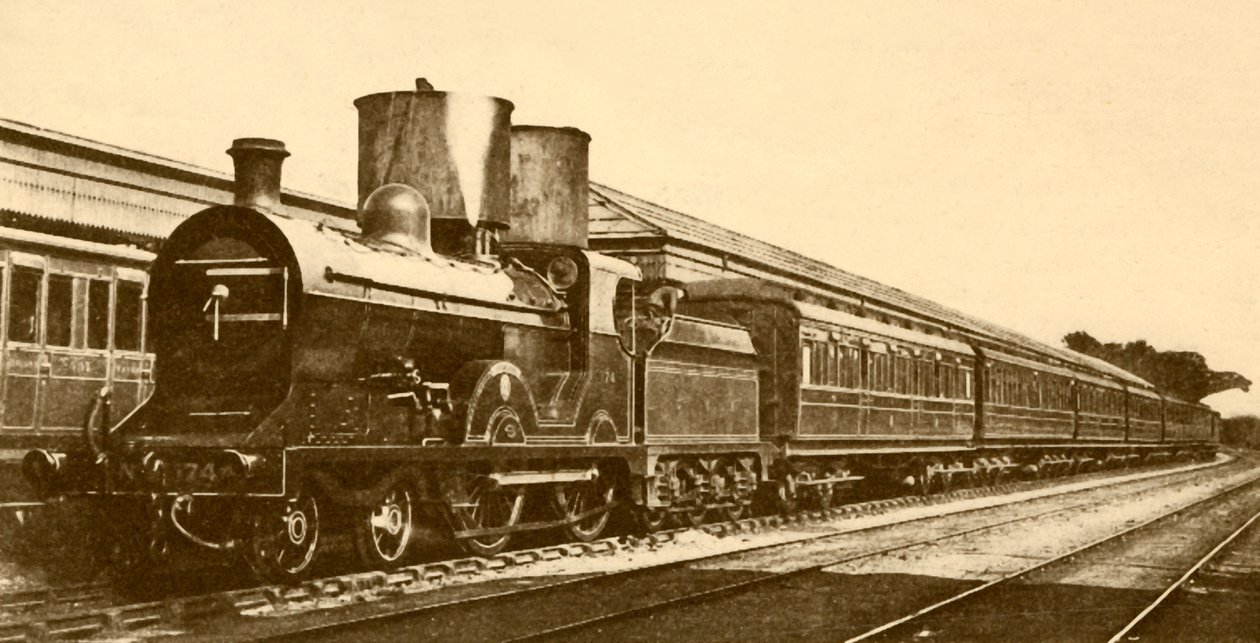Dublin-Belfast Express, Great Northern of Ireland Railway by Unbekannt