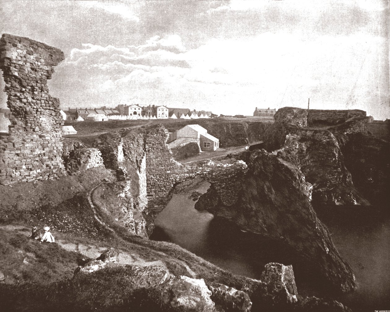 Dunbar Castle, East Lothian, Scotland by Unbekannt