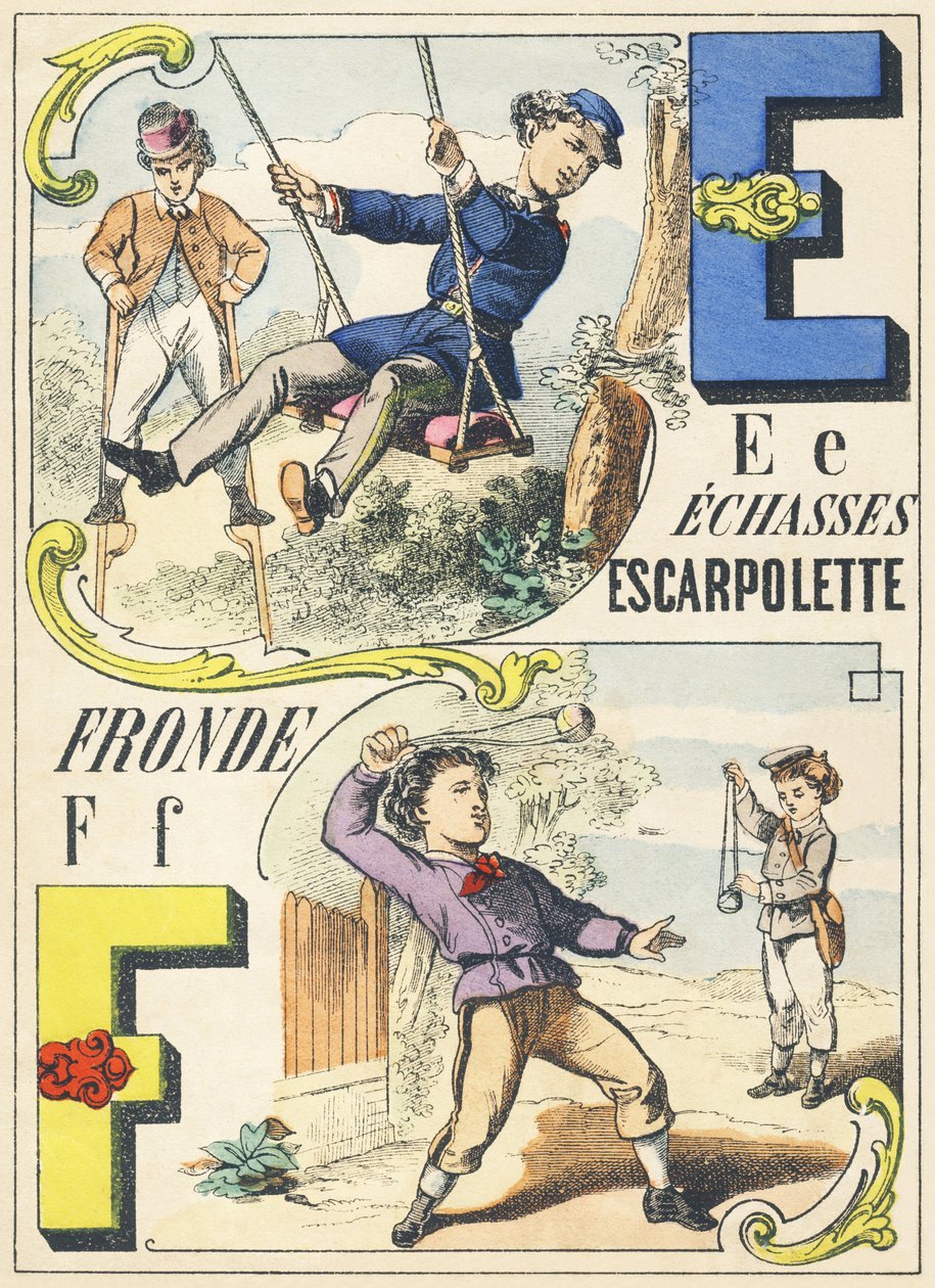 E F: Stilts, Swing, Sling - Games Alphabet by Unbekannt