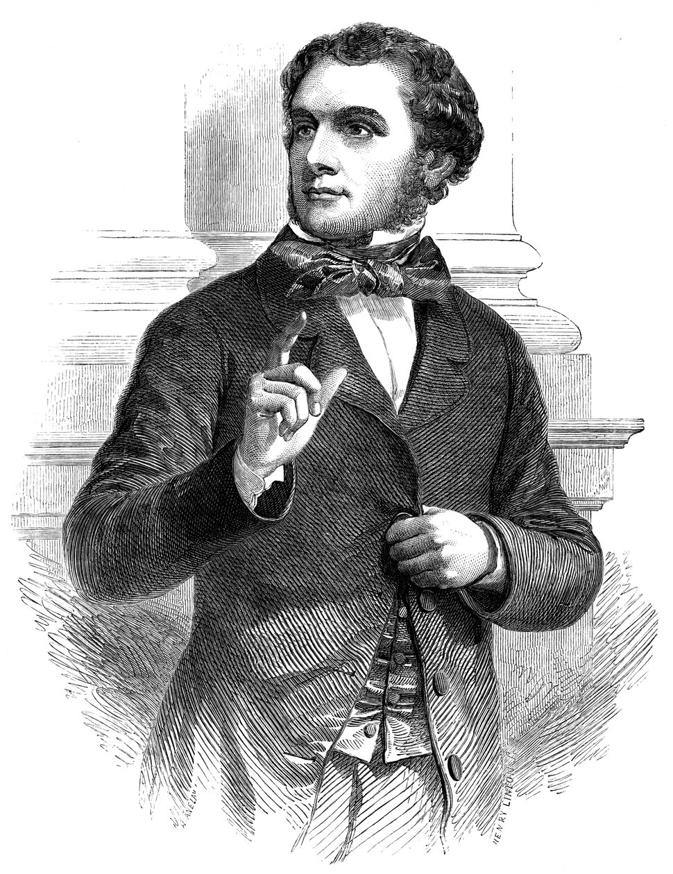 Early Portrait of Mr. Gladstone by Unbekannt