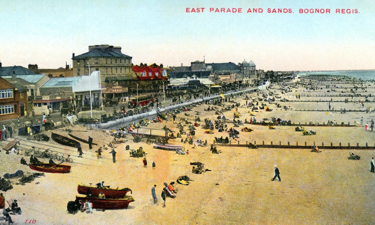 East Parade and Sands, Bognor Regis, West Sussex by Unbekannt