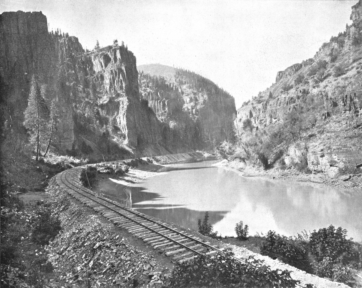 Echo Cliffs, Canyon of the Grand River, Colorado, USA, c1900 by Unbekannt