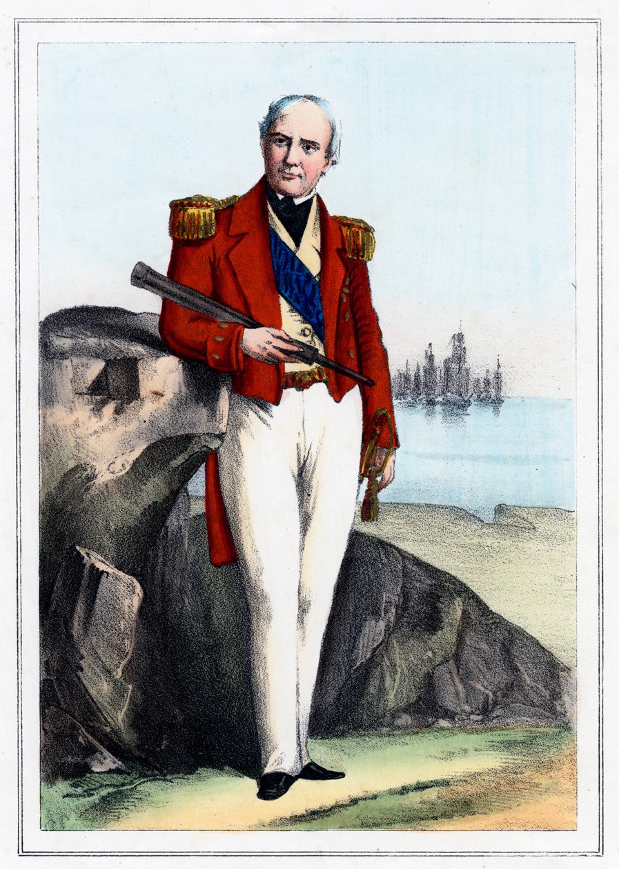 Edmund Lyons, 1st Baron Lyons, British Naval Commander by Unbekannt