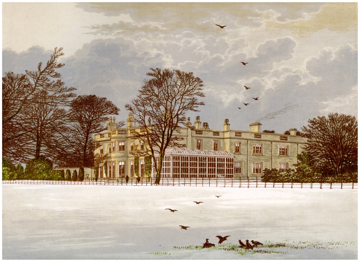 Ednaston Lodge, Derbyshire, Home of the Kingdon Family by Unbekannt