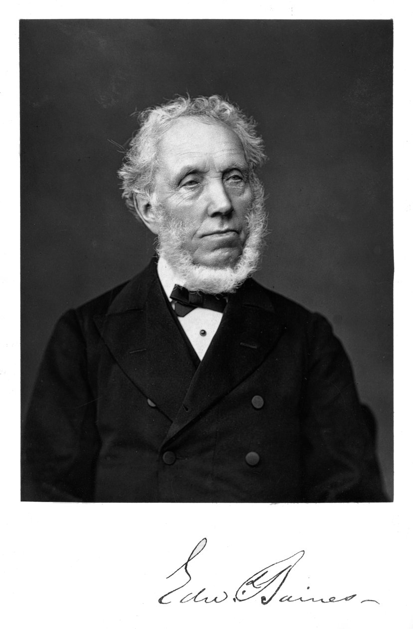 Edward Baines, English Newspaper-Proprietor and Politician by Unbekannt