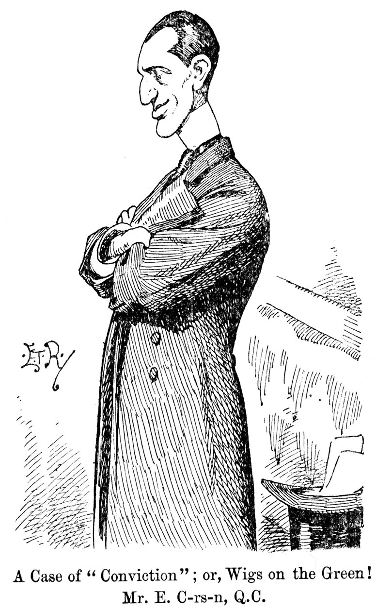 Edward Carson, Irish-born British Politician and Jurist, 1898 by Unbekannt