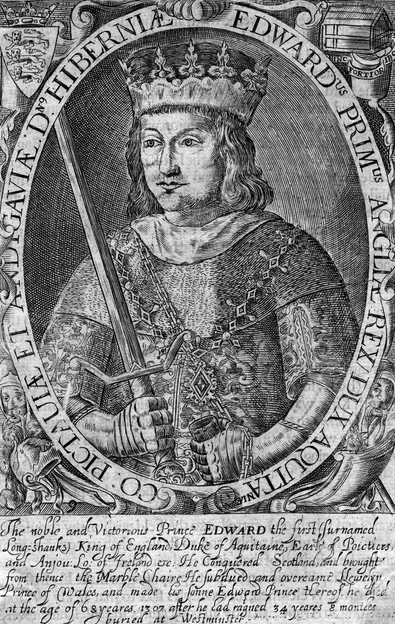 Edward I, King of England by Unbekannt