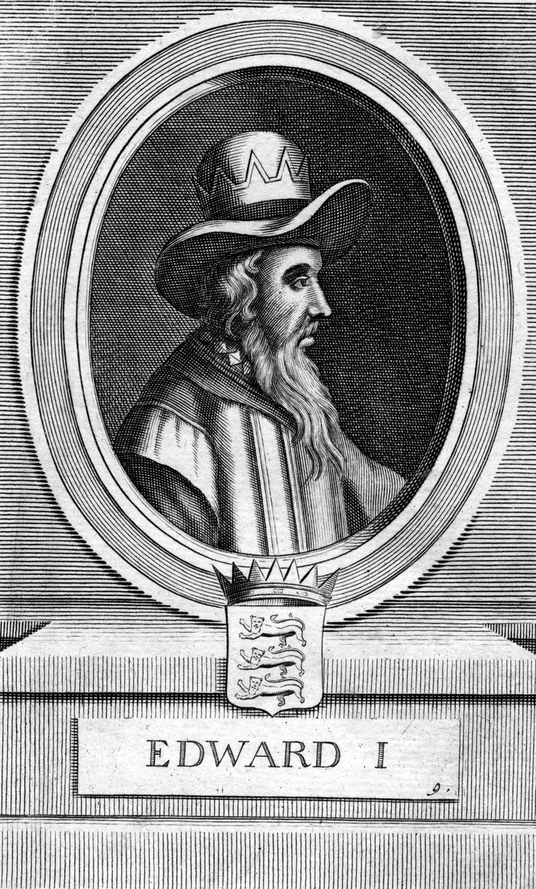 Edward I of England, 1239-1307 by Unbekannt