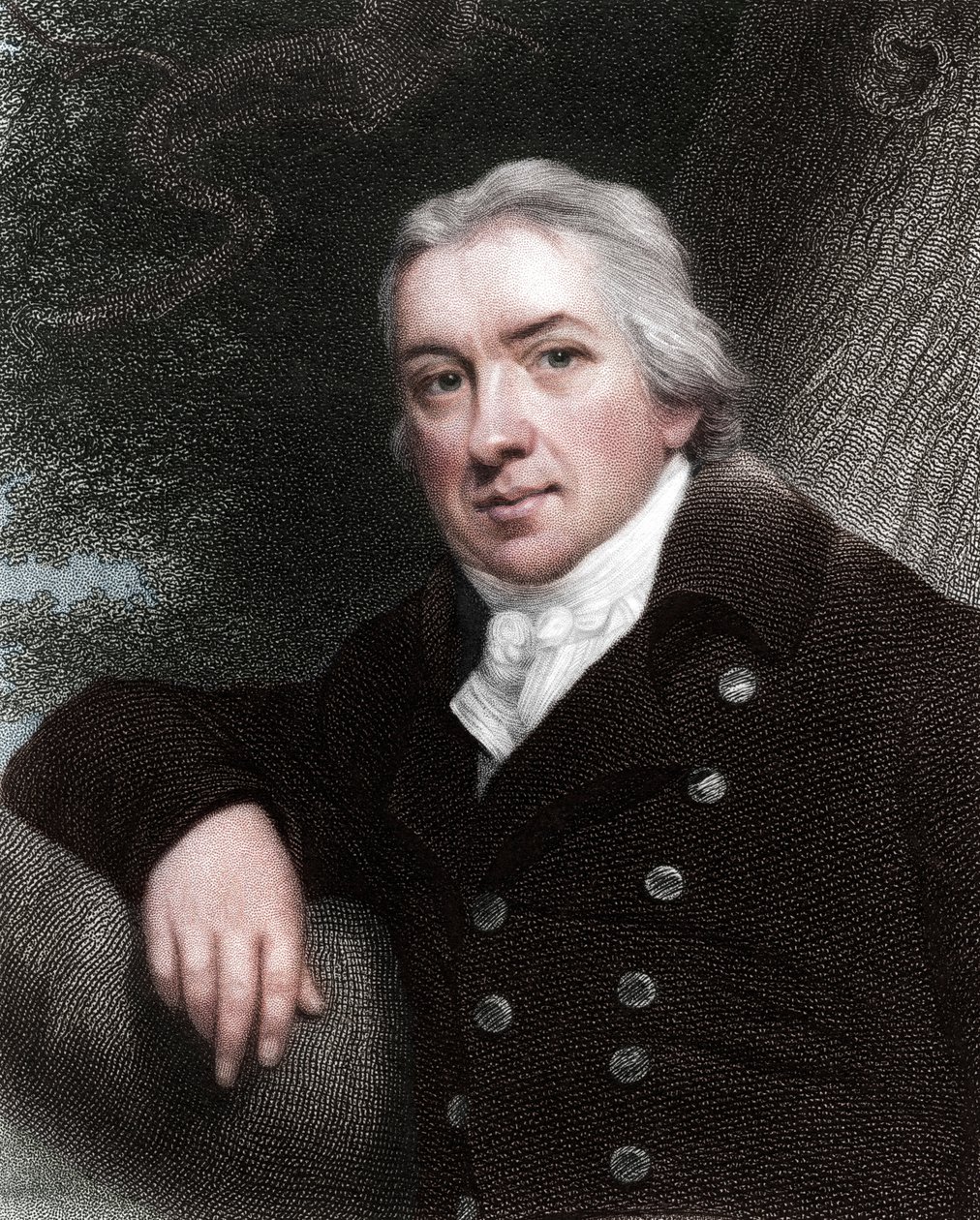 Edward Jenner, English physician by Unbekannt