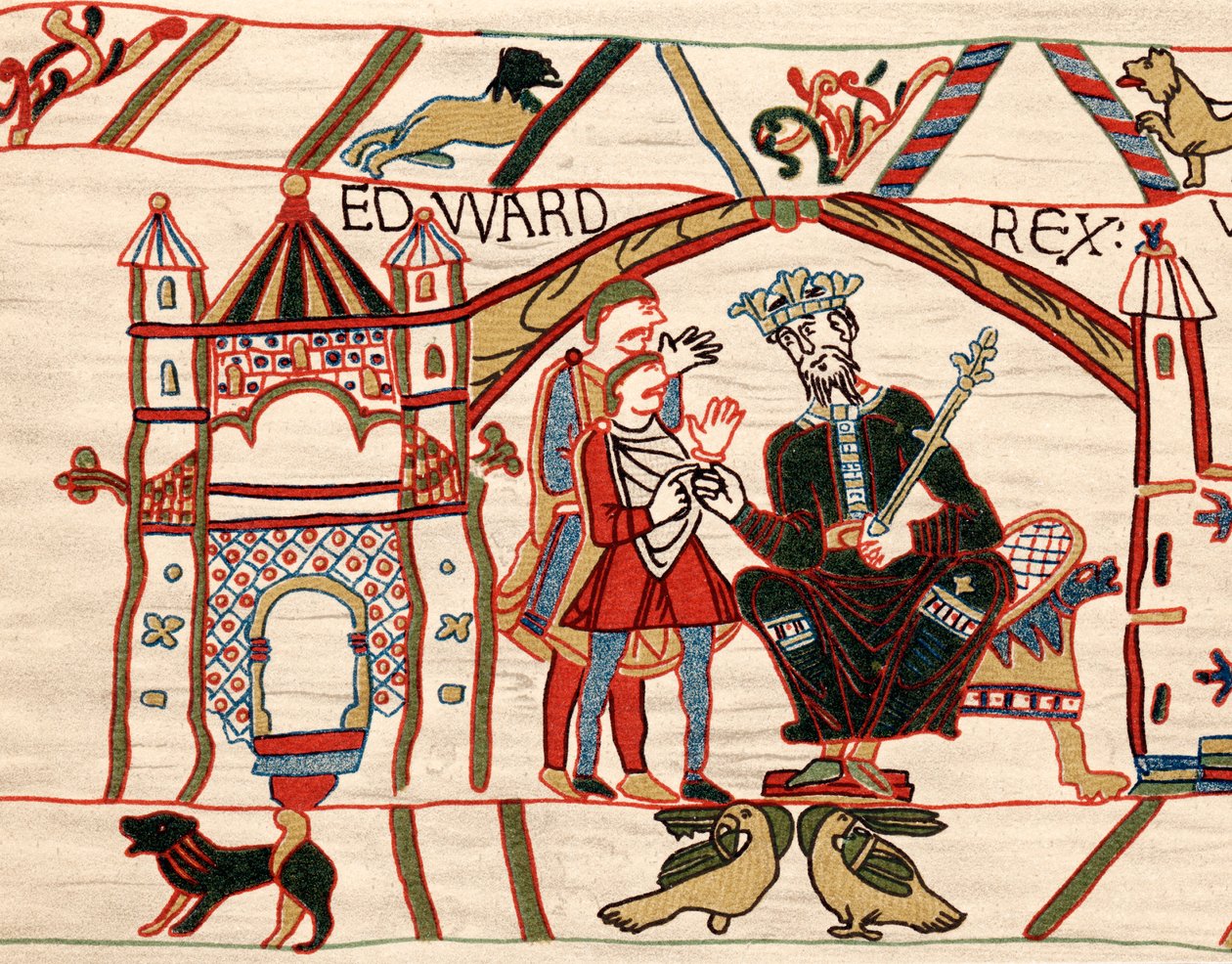 Edward The Confessor, Anglo-Saxon King of England by Unbekannt