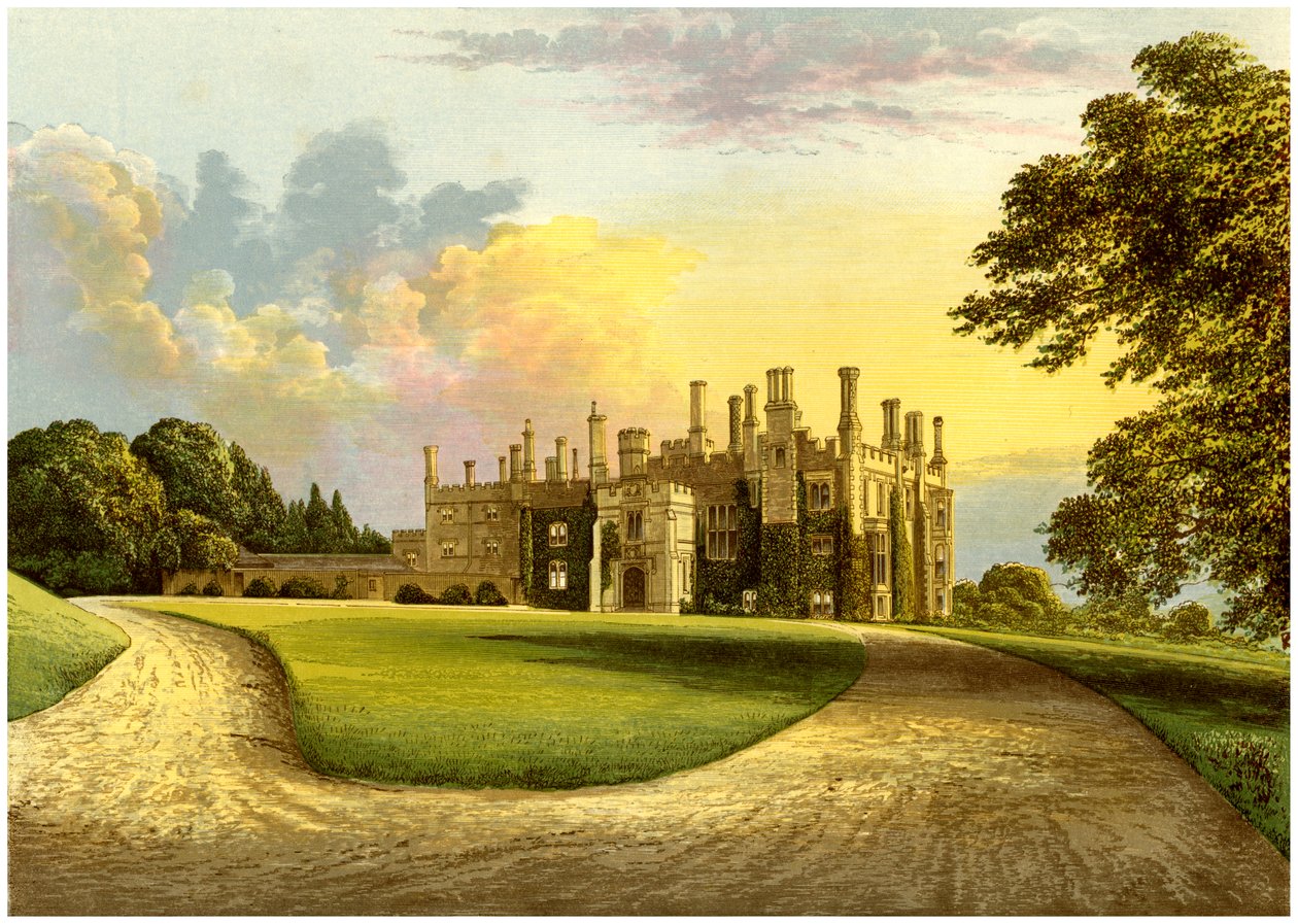 Eggesford House, Devon, Home of the Earl of Portsmouth, c. 1880 by Unbekannt