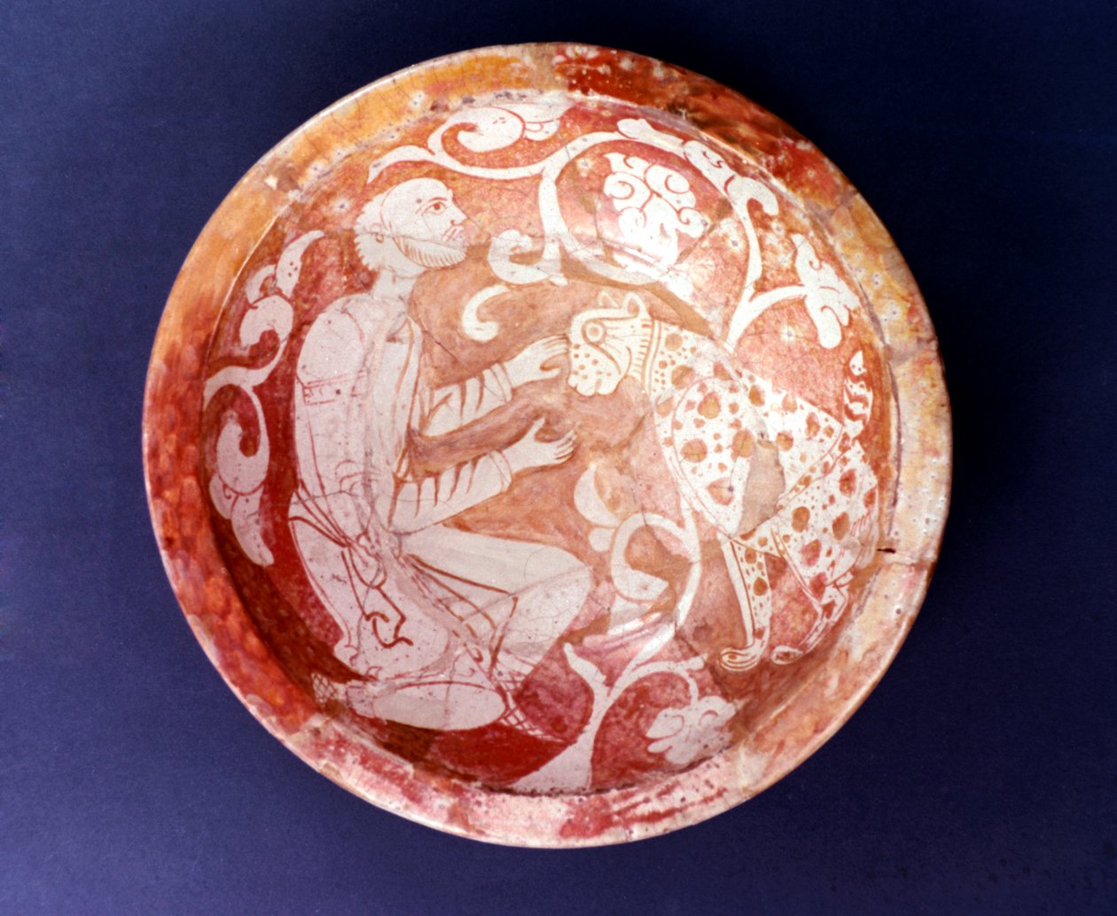 Egyptian Ceramic Bowl by Unbekannt