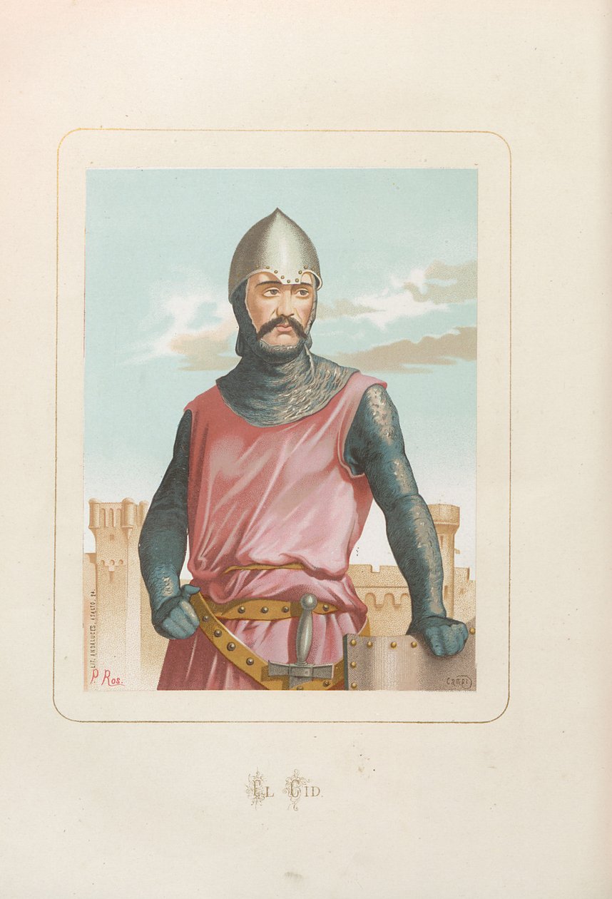 El Cid Rodrigo Díaz de Vivar, 1875-1877 by Unbekannt