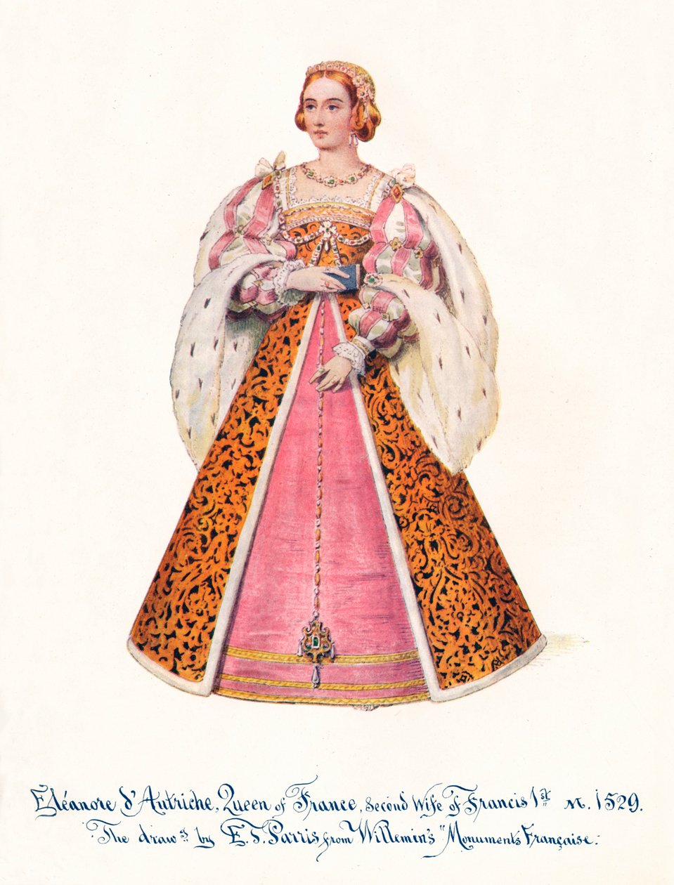 Eleanor of Austria, Queen of France, Second Wife of Francis 1st, 1911 by Unbekannt