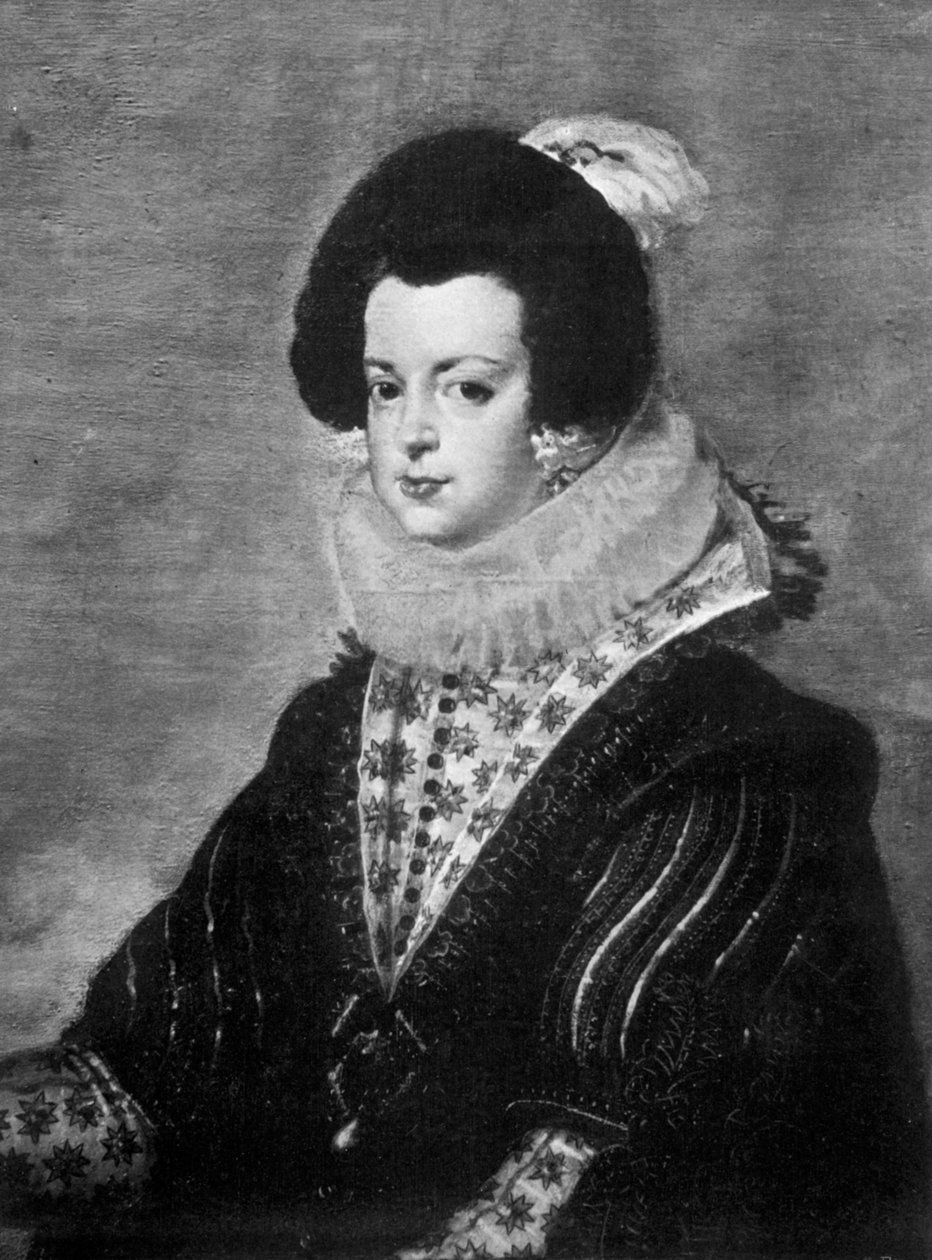 Elisabeth of Bourbon, Wife of King Philip IV of Spain, c1630 by Unbekannt