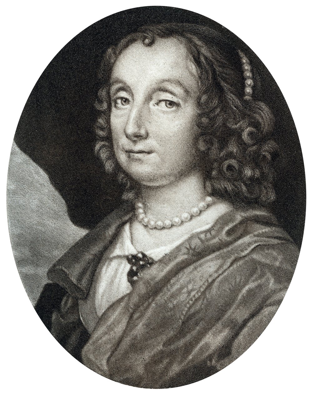 Elizabeth Cromwell, wife of Oliver Cromwell by Unbekannt