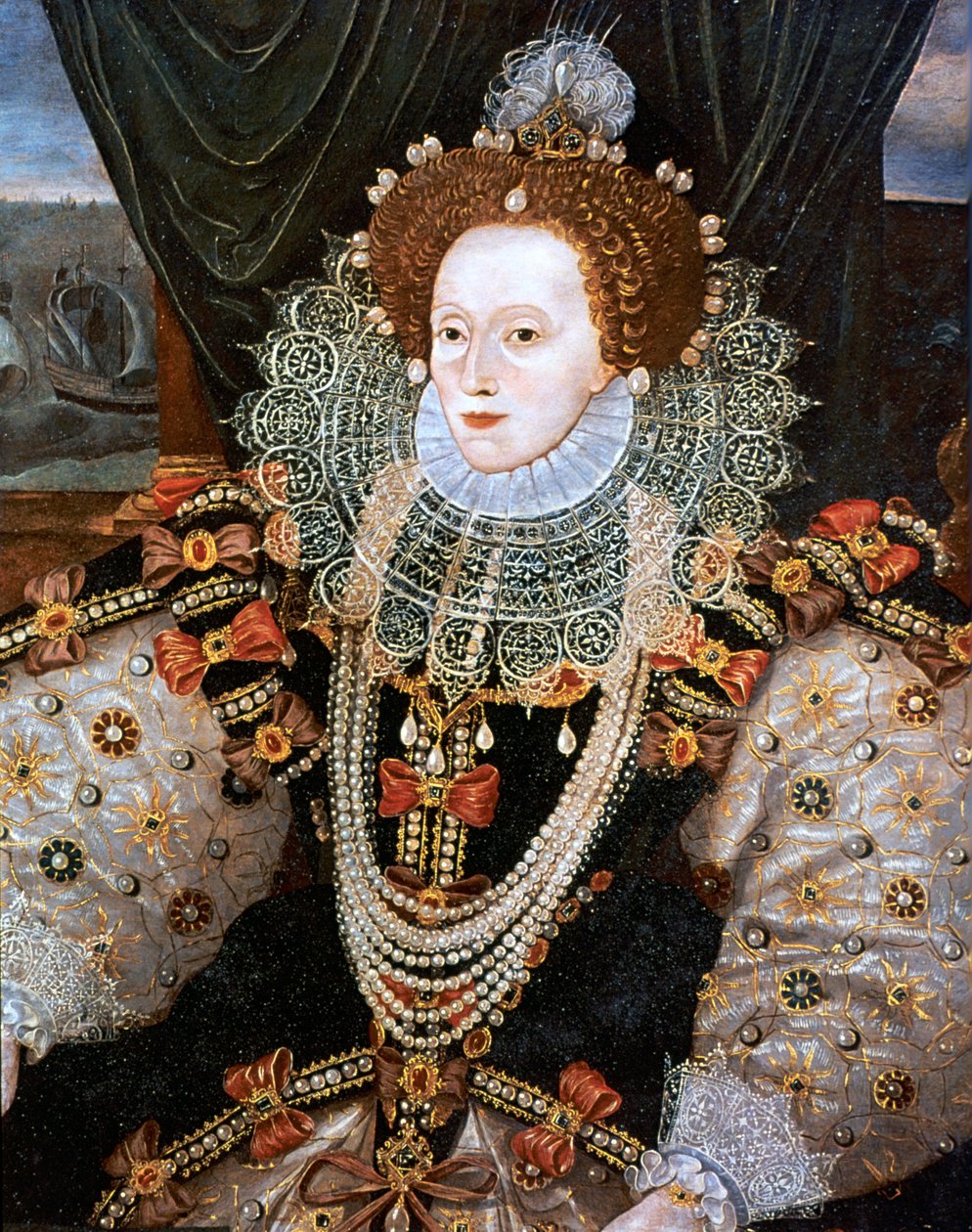 Elizabeth I, Queen of England and Ireland, c1588 by Unbekannt