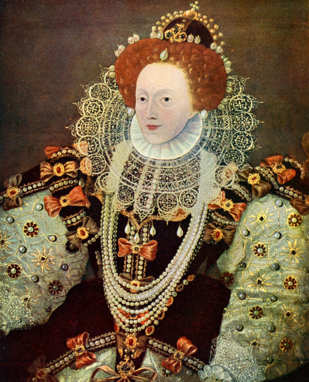 Elizabeth I, Queen of England and Ireland, c1588 by Unbekannt