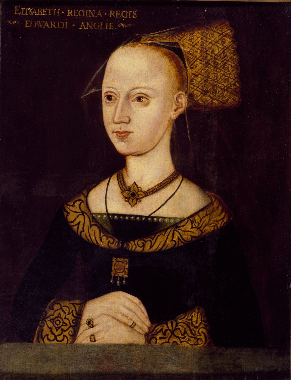 Elizabeth Woodville, Queen of Edward IV, c1500 by Unbekannt