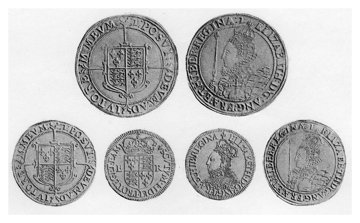 Elizabethan Coins by Unbekannt