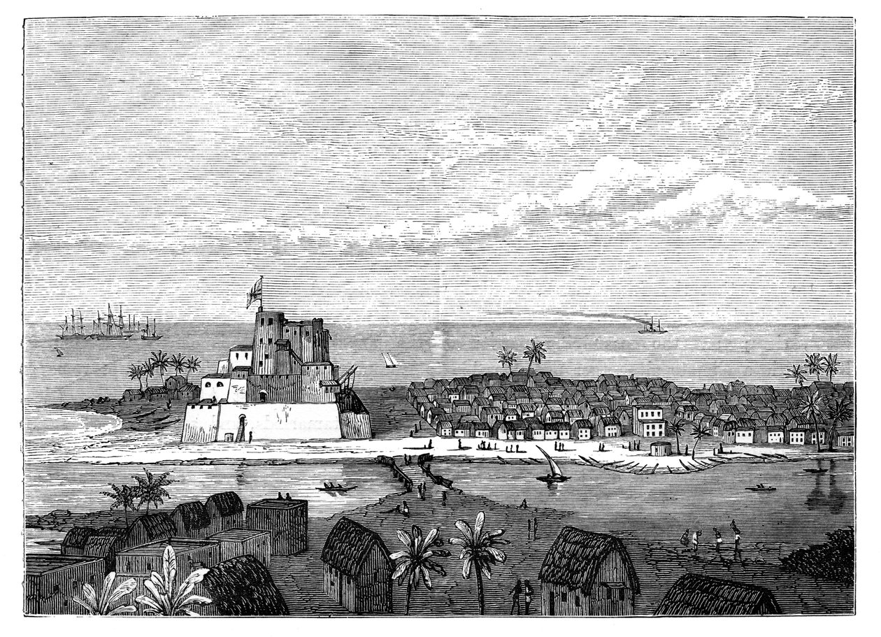 Elmina, Gold Coast, West Africa by Unbekannt