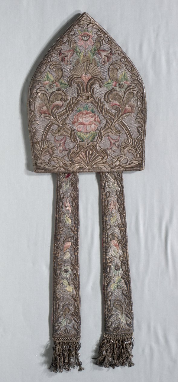 Embroidered Miter by Unbekannt