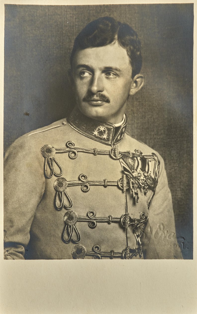 Emperor Charles I of Austria 1887-1922, King of Hungary, c. 1917 by Unbekannt
