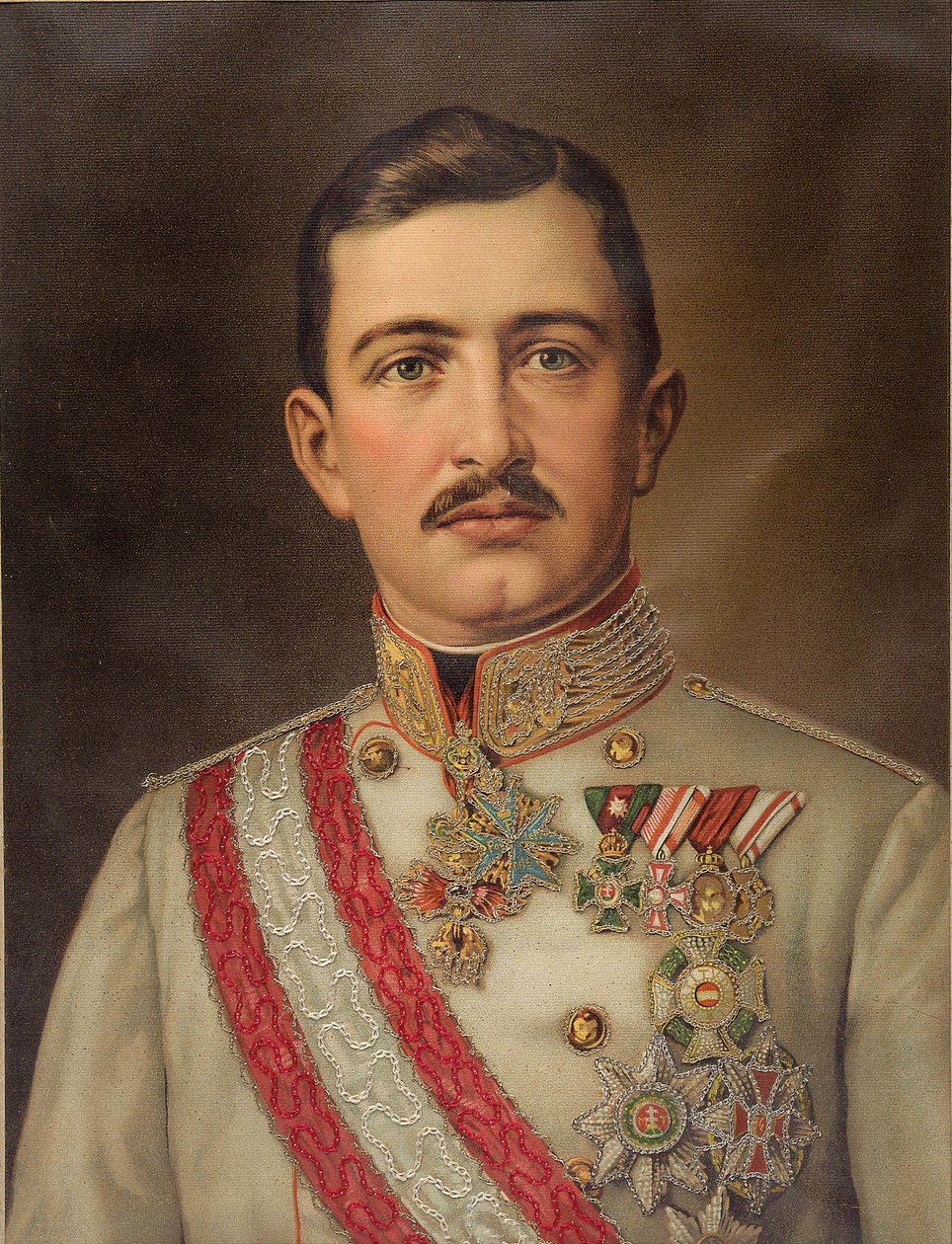 Emperor Charles I of Austria 1887-1922, King of Hungary, c. 1917 by Unbekannt