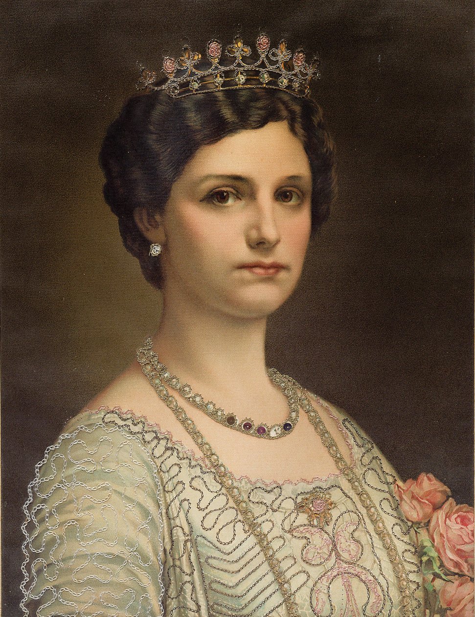 Empress Zita of Austria, Queen of Hungary, c. 1917 by Unbekannt