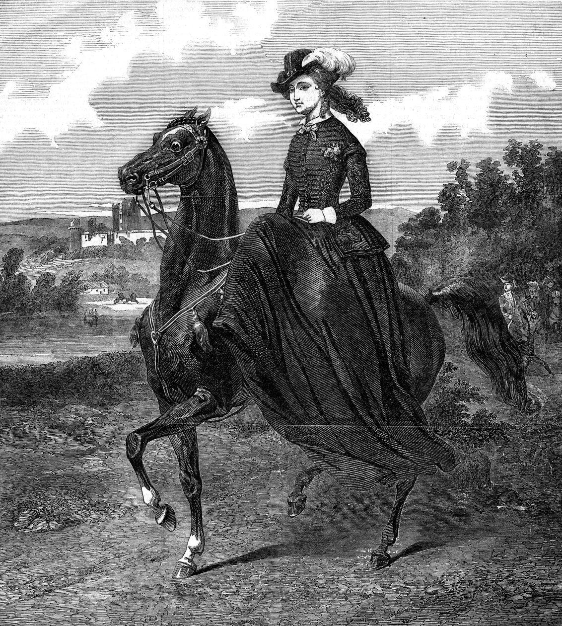 Empress of the French by Unbekannt