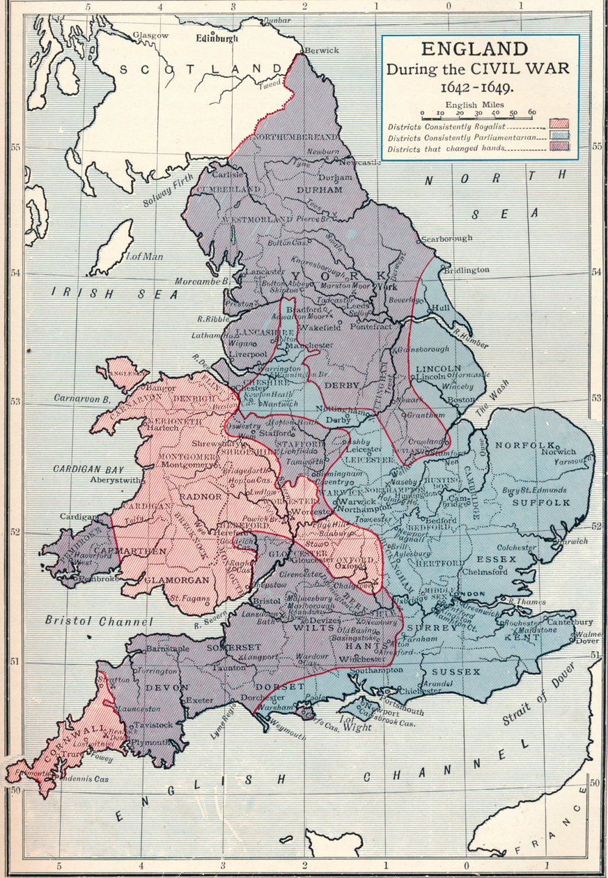 England during the Civil War, 1642-1649 by Unbekannt