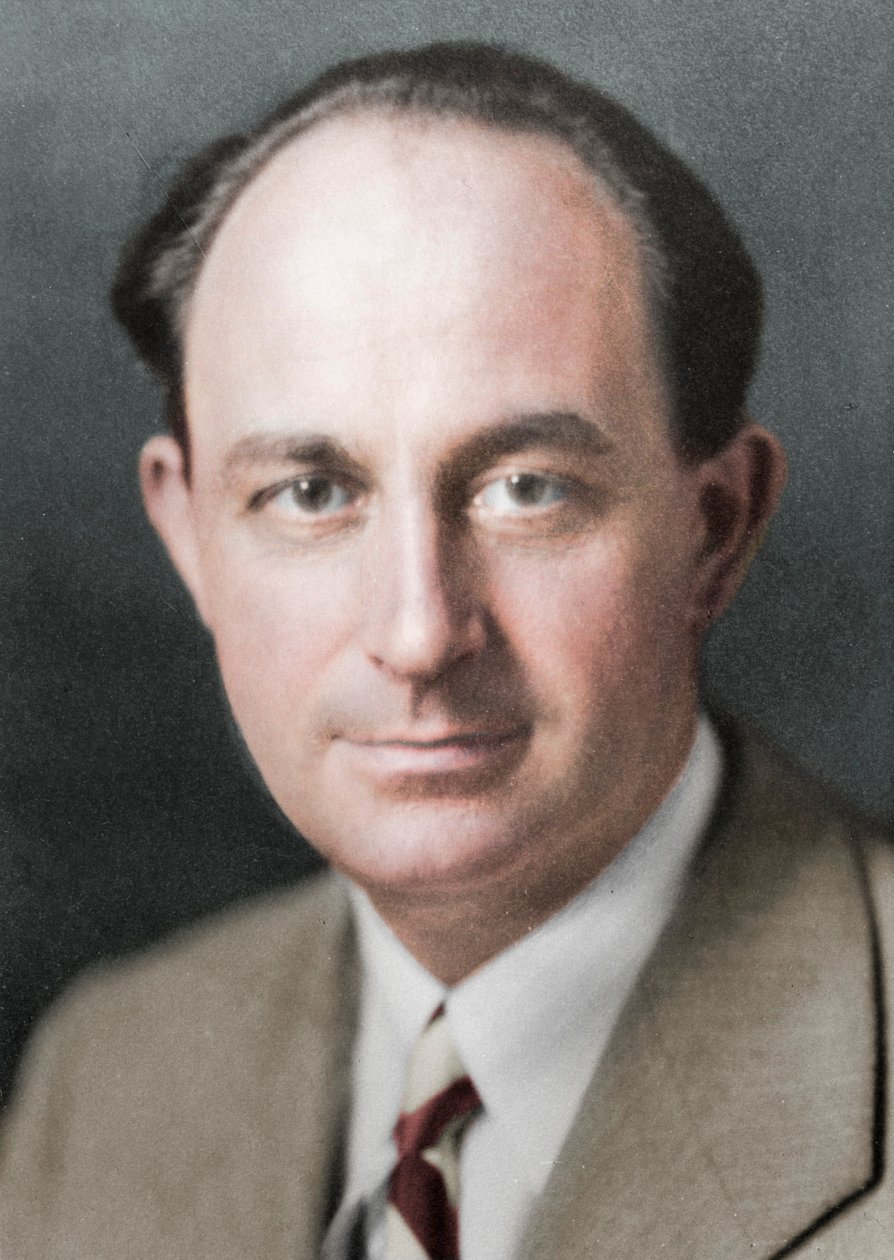 Enrico Fermi, Italian-born American Nuclear Physicist by Unbekannt