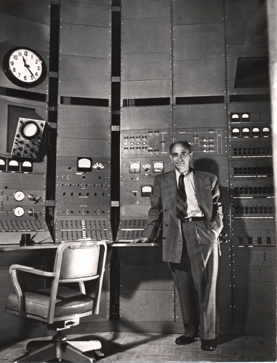 Enrico Fermi, Italian-born American nuclear physicist by Unbekannt