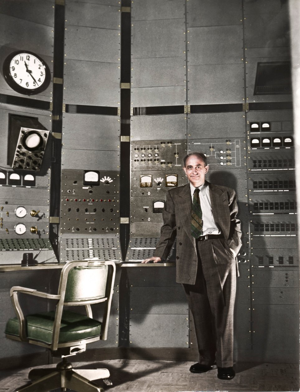 Enrico Fermi, Italian-born American nuclear physicist by Unbekannt
