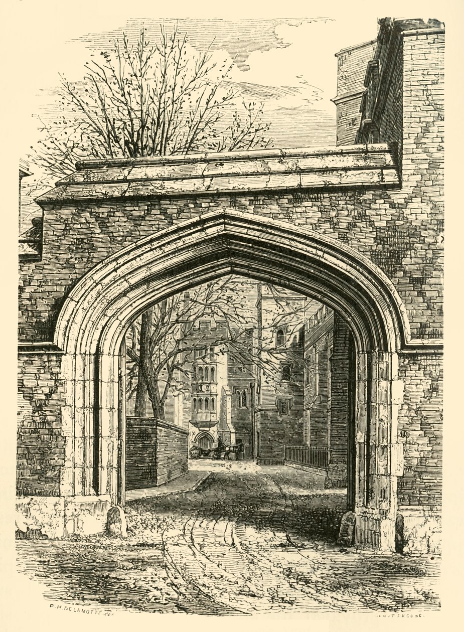 Entrance to Westons Yard, 1911 by Unbekannt