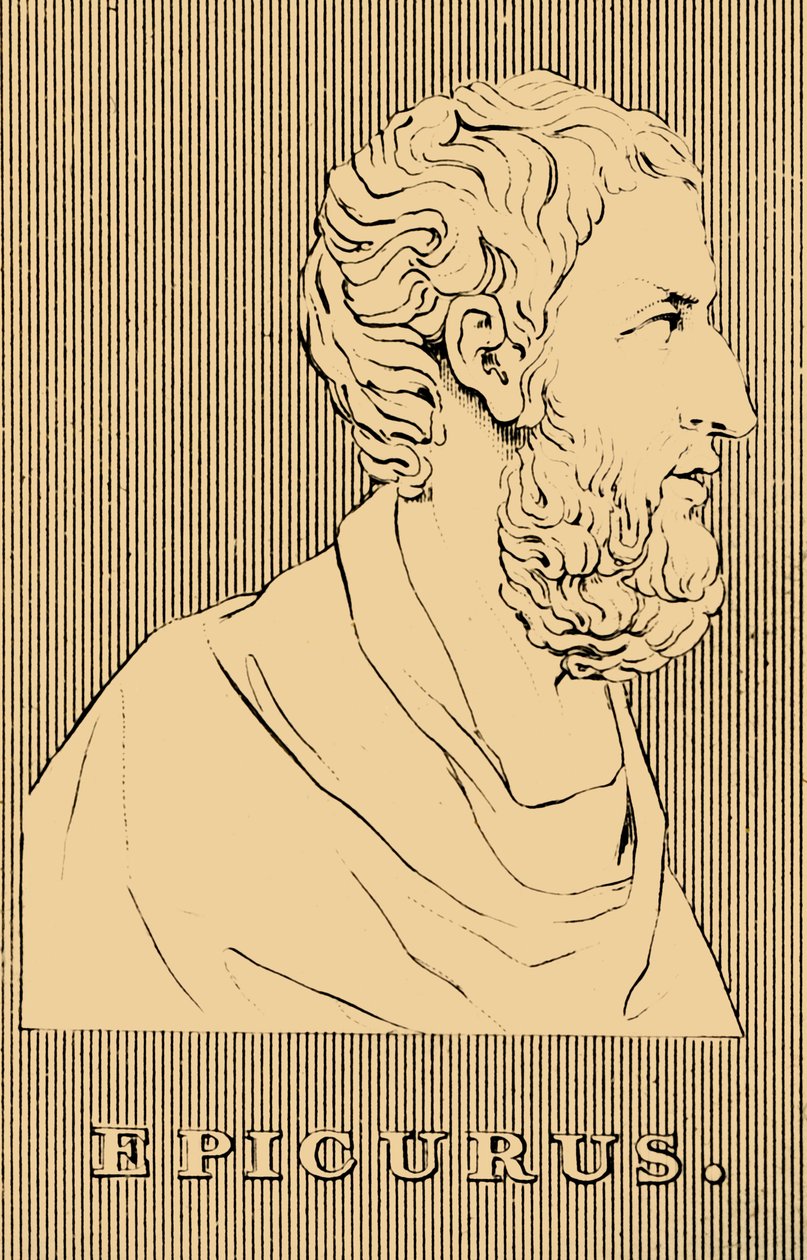 Epicurus, 341-270 BC by Unbekannt