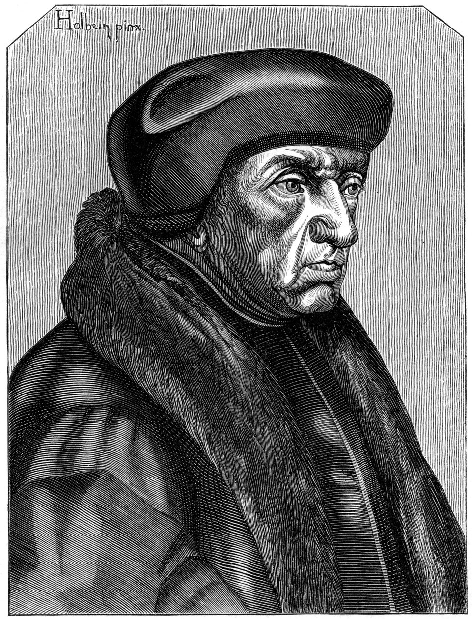 Erasmus 1469-1536, Dutch humanist and theologian, 16th century by Unbekannt