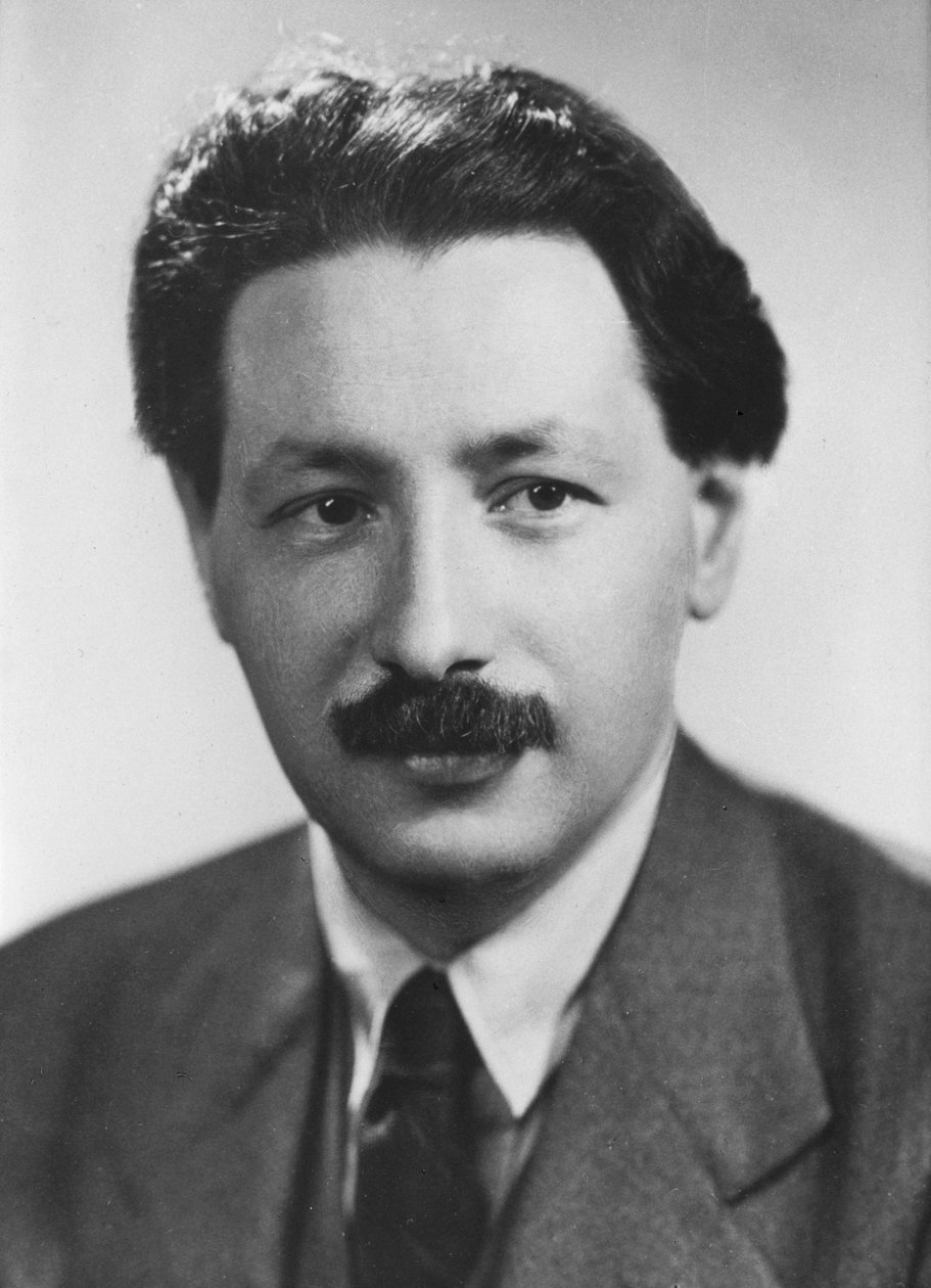 Ernst Boris Chain, German-born British biochemist, c1945 by Unbekannt