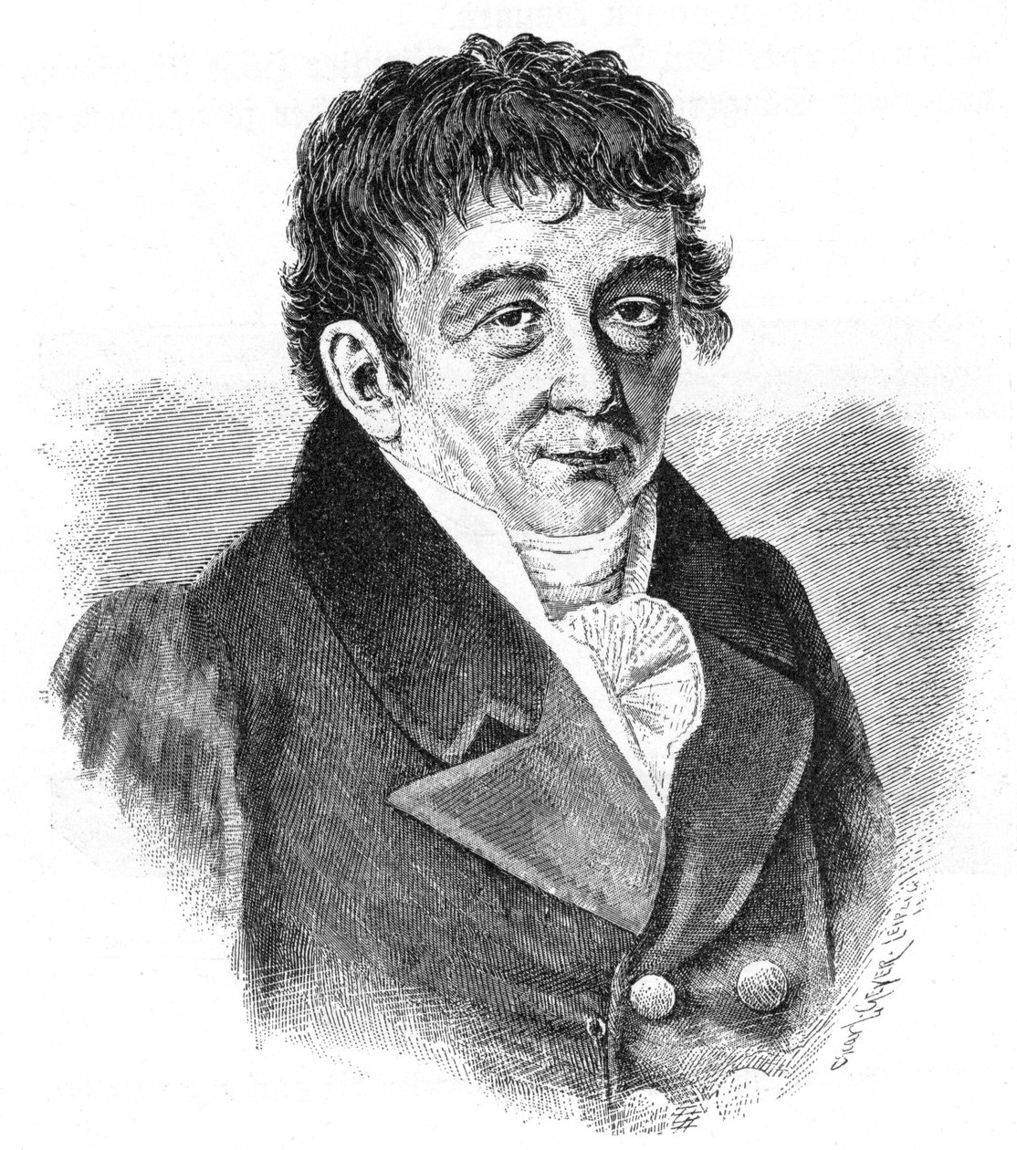 Ernst Florens Friedrich Chladni, German physicist, c1895 by Unbekannt